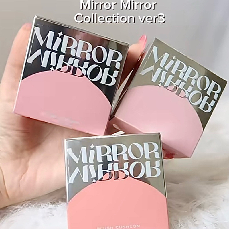 Má hồng Lemonade căng bóng dạng phấn nước thuần chay Mirror Mirror Blush Cushion 8g