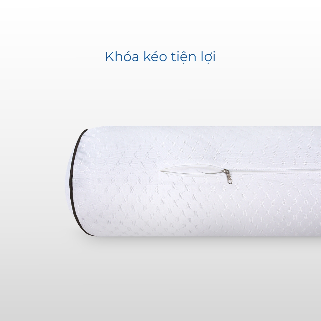 Ảnh Ruột Gối Ôm Lông Vũ Aroma - Sợi Lông Vũ Nhân Tạo Cao Cấp -  Êm Ái - Thoáng Mát - Mềm Mịn 100x20 3