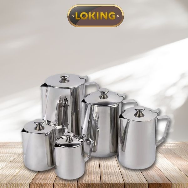 Bình inox có nắp 350ml - 2000ml, Bình đựng nước, trà, cà phê, Bình pha ...