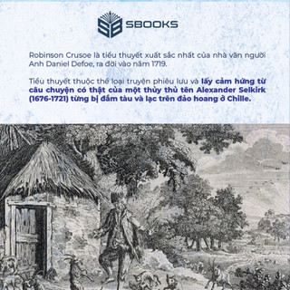 Sách - Robinson Crudoe - SBOOKS - Daniel Defoe