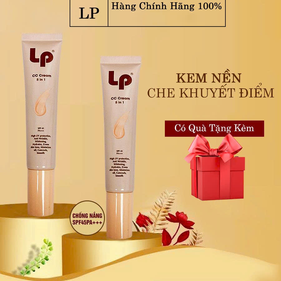 Kem Nền Che Khuyết Điểm LP-II Siêu Mịn Chống Nắng Kiềm Dầu Lâu Trôi 20g