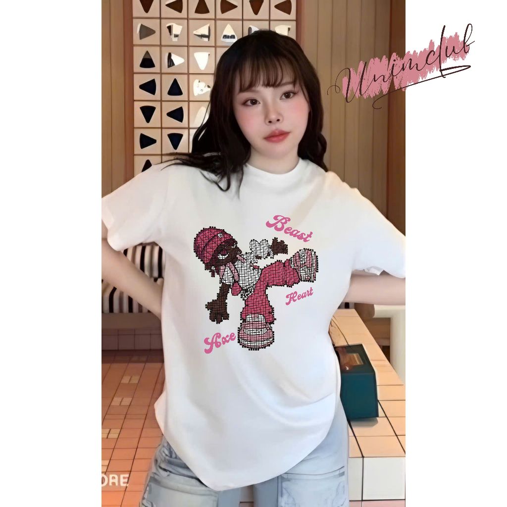 [VẢI 250 GSM] Áo Thun Rock Hiphop BoyRock Unisex Unim Store Form Rộng 100% Cotton Định Lượng Vải 250GSM