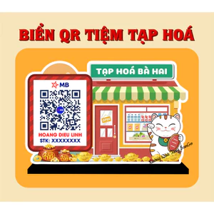 BIỂN QR TIỆM TẠP HOÁ THEO YÊU CẦU - QUÀ TẶNG SANGO