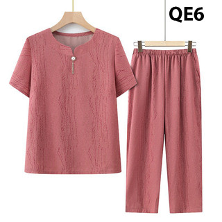 Top ️ Bộ quần áo trung niên Nữ QE456 Women