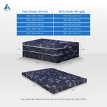Nệm Foam Aroma Luxury Gấp 3 Đệm Foam Mật Độ Cao Nâng Đỡ Cột Sống Bảo Hành 10 Năm — ảnh 5