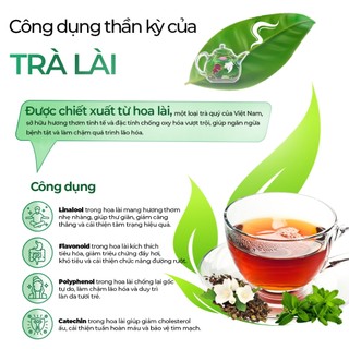 Trà Lài Sunbeleaf - Trà Thơm Ngát Vị, Vị Thanh Nhẹ, Tiện Lợi Để Pha Chế