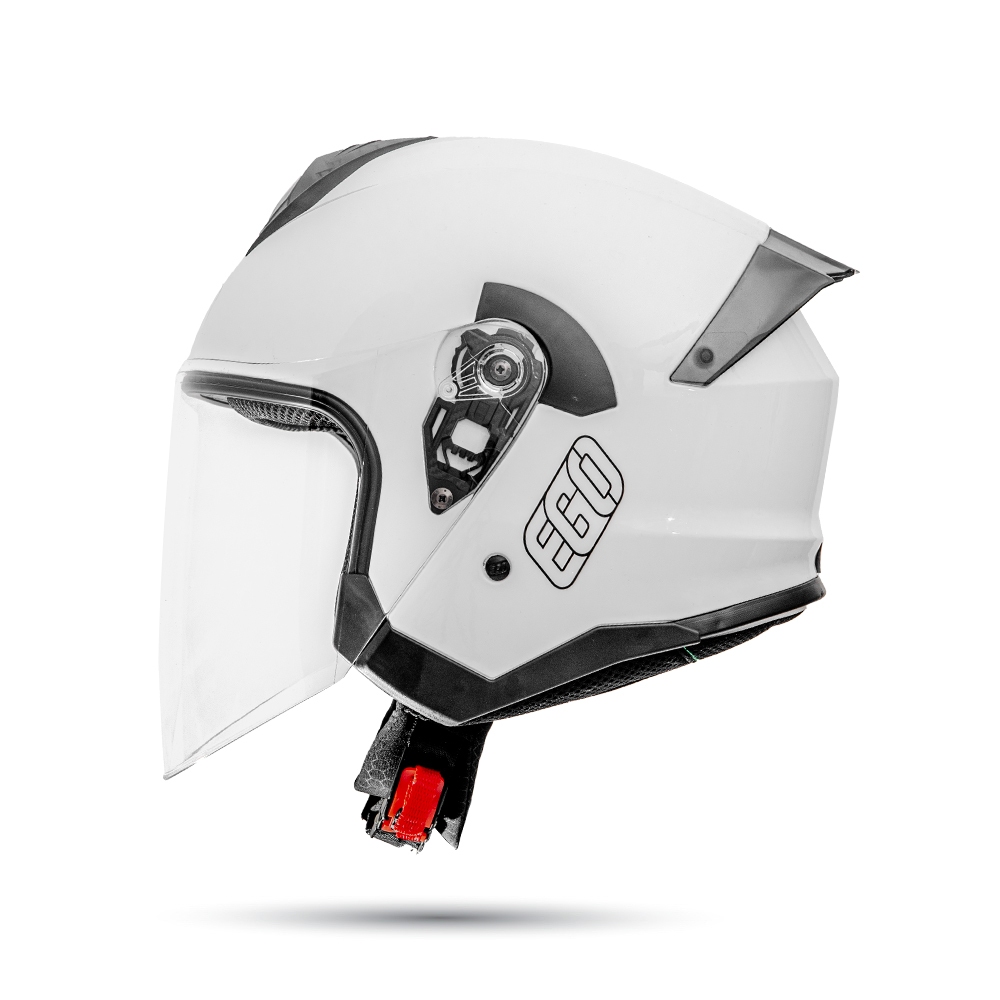 Mũ bảo hiểm 3/4 đuôi gió loại - Chính hãng EGO E33 chuẩn DOT
