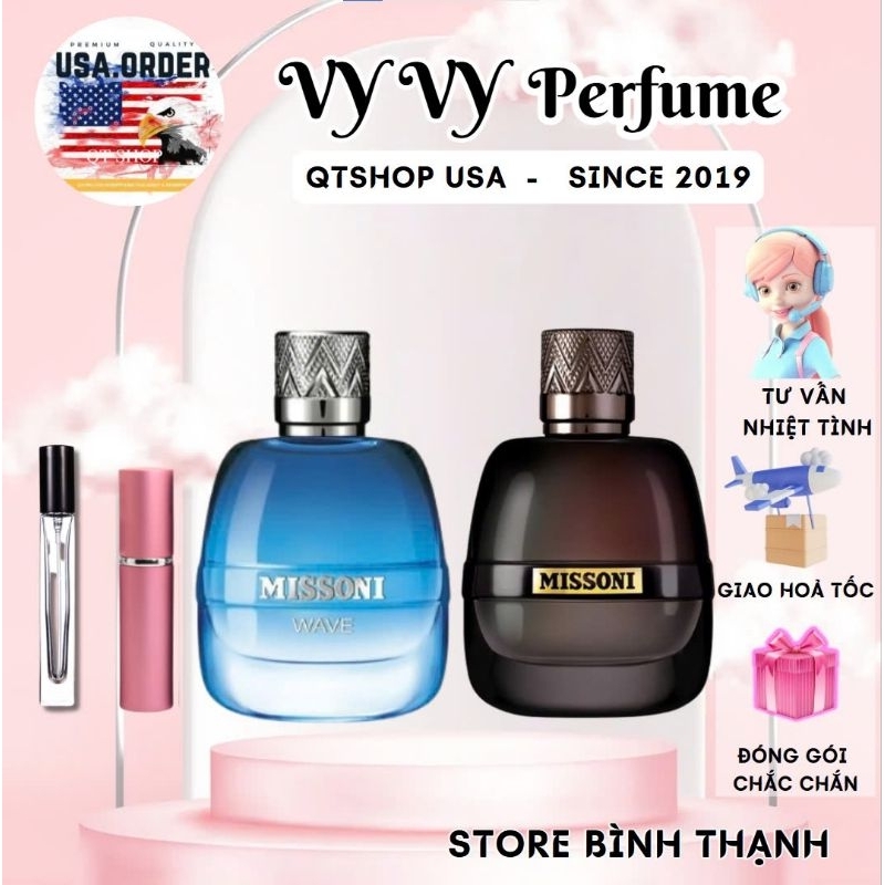 Tiệm Auth Missoni wave nước hoa chiết | Shopee Việt Nam