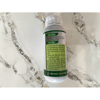 Phân bón vi lượng AMINO RONG BIỂN chai 500 ml. Kích rễ, Mập đọt, Xanh lá, Tốt trái, Hạ Phèn, Giải độc cho cây