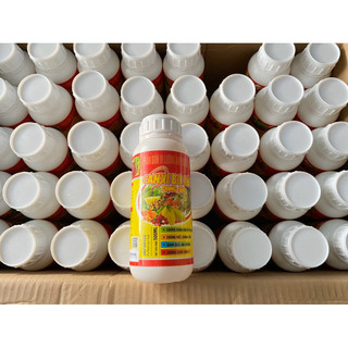 Phân bón vi lượng SIÊU CANXI BO KẼM DẠNG SỮA chai 500ml. dai cuống, chống rụng hoa trái, thối trái, cứng cây, quả đẹp