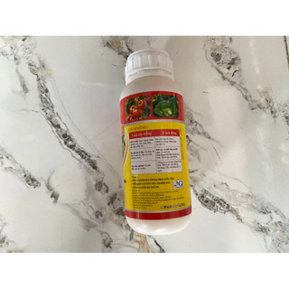 Phân bón vi lượng SIÊU CANXI BO KẼM DẠNG SỮA chai 500ml. dai cuống, chống rụng hoa trái, thối trái, cứng cây, quả đẹp