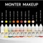 Mực Monster Mekup - Mực bong đậm chuẩn hãng phun mày, môi, mí