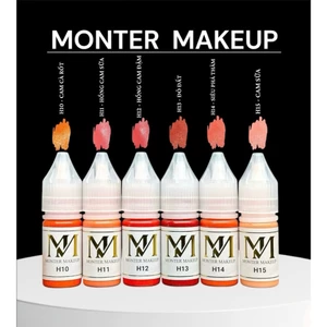 Mực Monster Mekup - Mực bong đậm chuẩn hãng phun mày, môi, mí