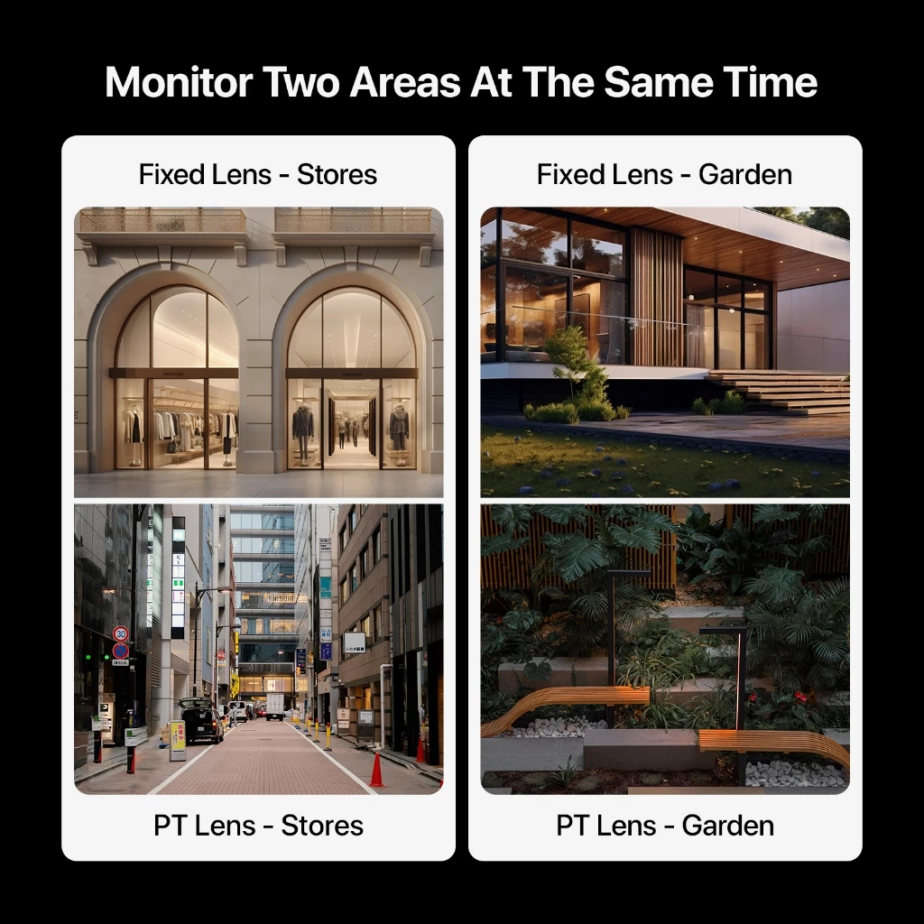 Ảnh Camera WiFi Tenda Ngoài Trời RH9 FHD 6MP2 Ống Kính 2 Tầm Nhìn 360 Đàm Thoại 2 Chiều BH 2 Năm 3