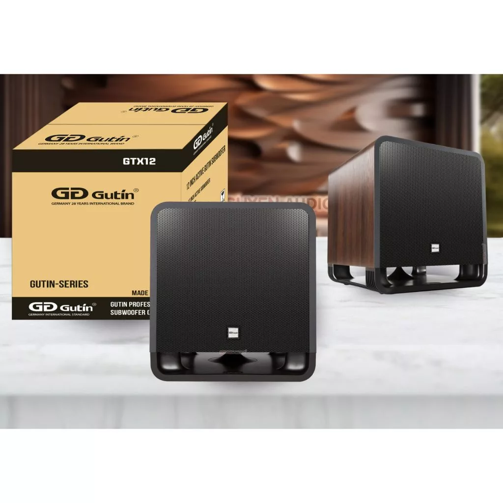 Loa Sub ACTIVE GUTIN GTX12 BASS 30, CLASS D Hàng Chính Hãng, Thiết Kế Hiện Đại, Âm Thanh Tuyệt Vời