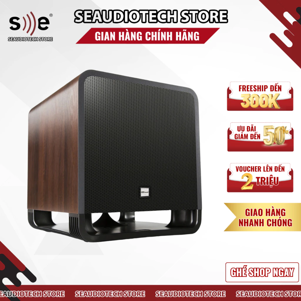 Loa Sub ACTIVE GUTIN GTX12 BASS 30, CLASS D Hàng Chính Hãng, Thiết Kế Hiện Đại, Âm Thanh Tuyệt Vời