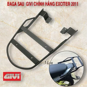 Cảng Givi sau cao cấp cho xe MV.Exciter2011 men 77kaa giúp chở hàng gọn gàng [XƯỞNG MAY GIA CÔNG]