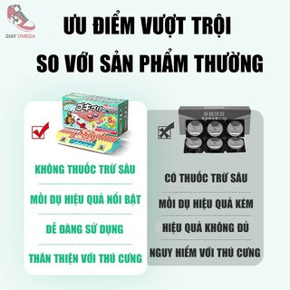 Bẫy gián Nhât Bản 5 cái diệt gián an toàn , hiệu quả tức thời, bấy dính gián