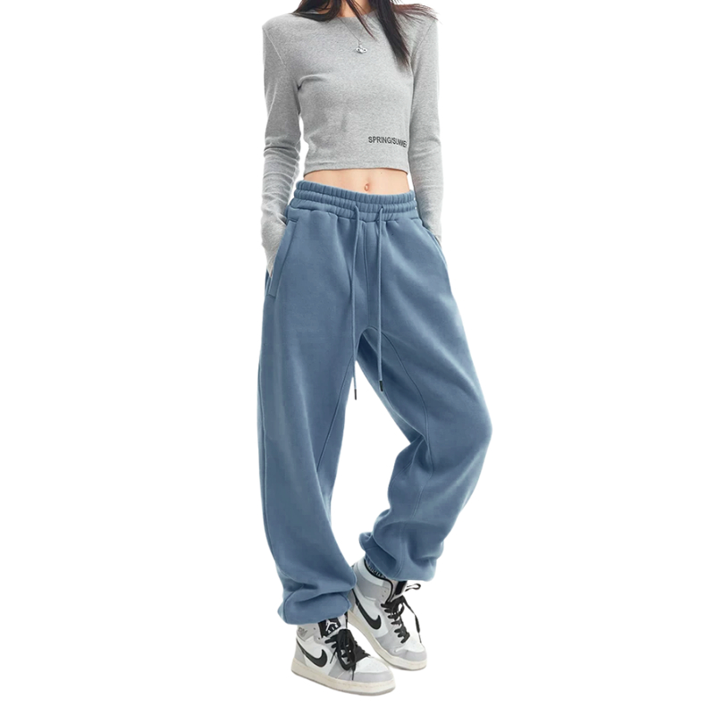 40-105kg quần nam nữ bigsize jogger dáng rộng lai thun unisex - MÃ 02 VÀ 50