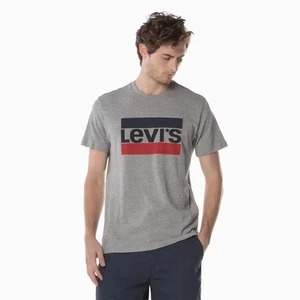 Áo thun nam LEVl Men Sportswear Logo Graphic Tee ‘Grey’ -39636-0002