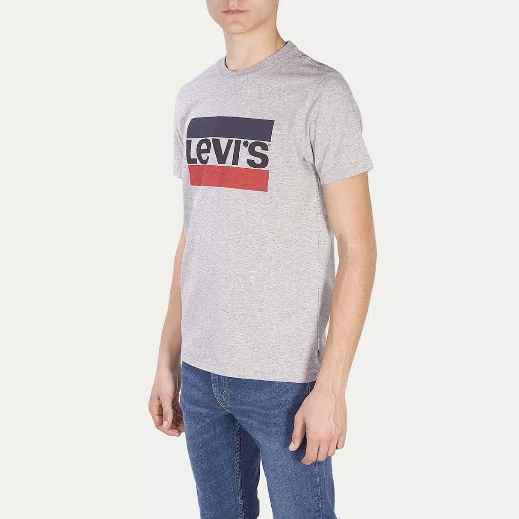 Áo thun nam LEVl Men Sportswear Logo Graphic Tee ‘Grey’ -39636-0002