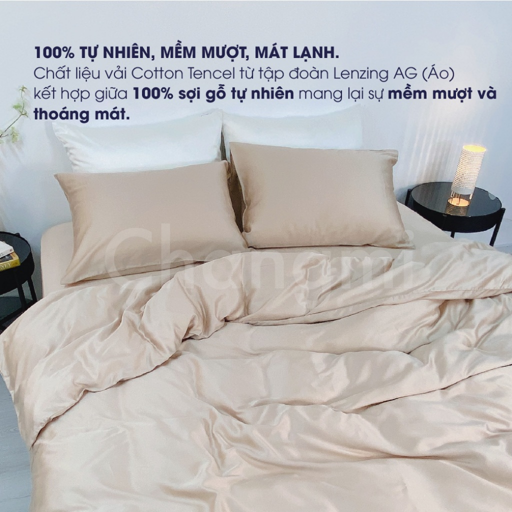 Ảnh Vỏ gối Tencel Châu Âu cao cấp Changmi Bedding siêu mềm mượt và mát lạnh - 1 chiếc 3