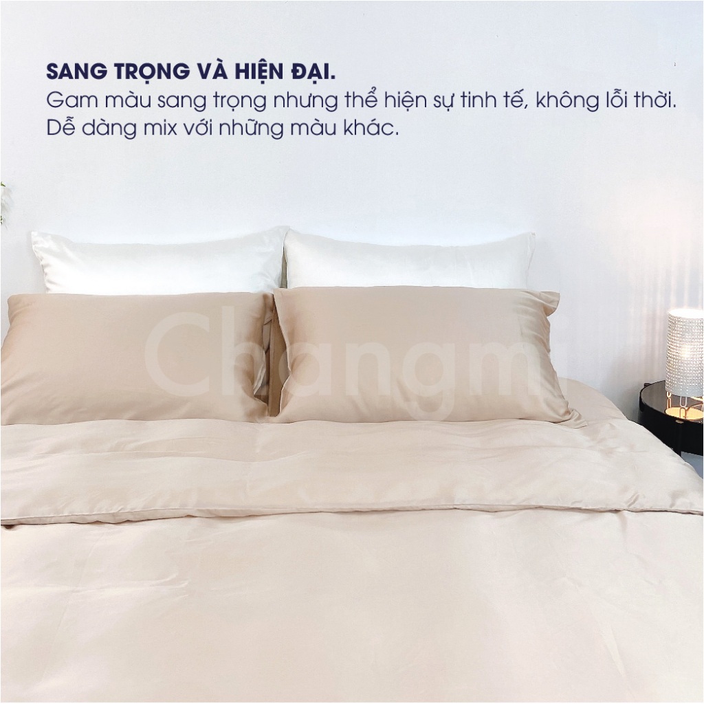 Ảnh Vỏ gối Tencel Châu Âu cao cấp Changmi Bedding siêu mềm mượt và mát lạnh - 1 chiếc 2
