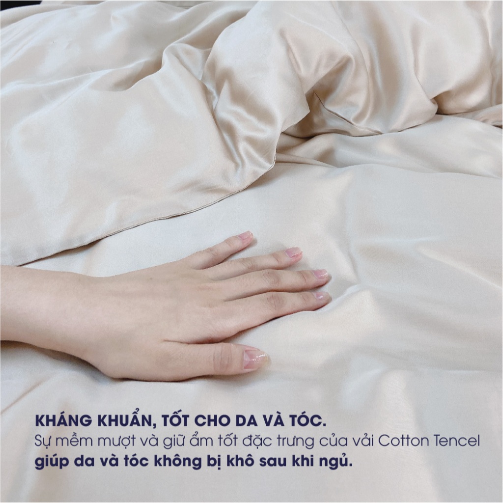 Ảnh Vỏ gối Tencel Châu Âu cao cấp Changmi Bedding siêu mềm mượt và mát lạnh - 1 chiếc 4