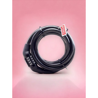 Khoá xe đạp LOCK 4 số mật mã có sẵn, cáp 5 lớp an toàn, dễ lắp đặt và vô cùng gọn nhẹ