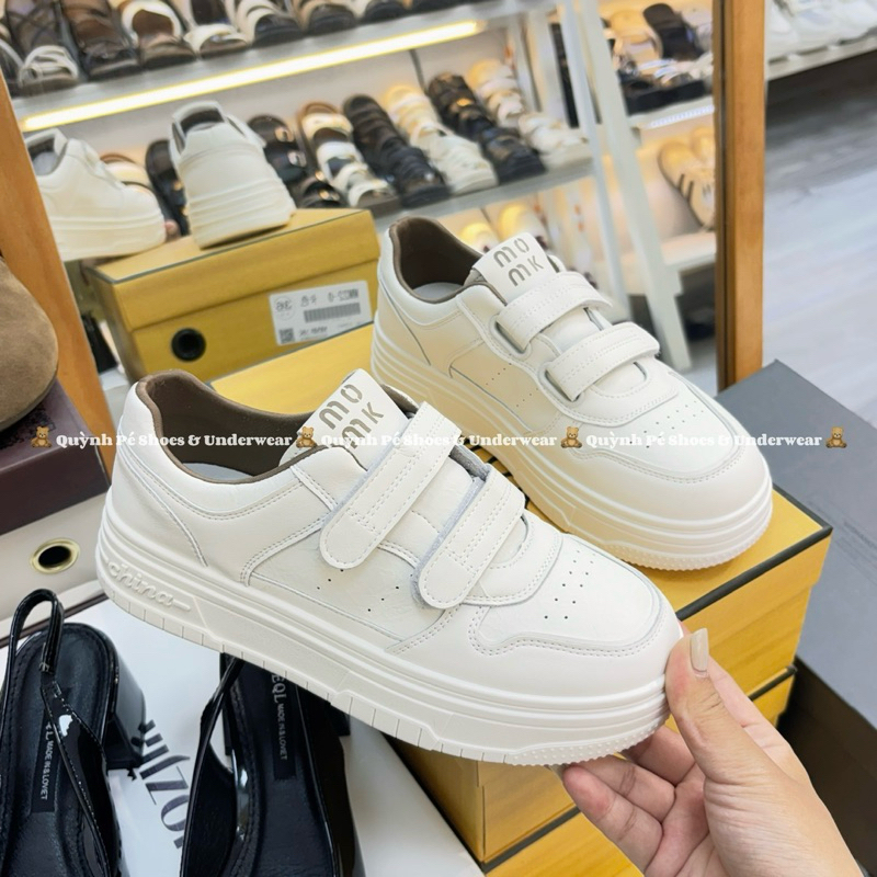 GIÀY THỂ THAO MỜIU QUAI DÁN HÀNG QC FULLBOX