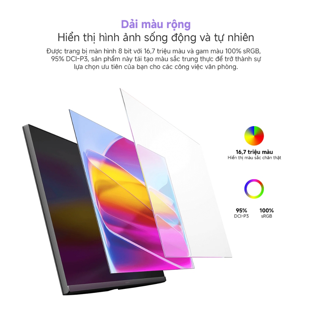 Ảnh Màn Hình Máy Tính PC Xiaomi Monitor 2K A27Qi 27inch Tấm Nền LCD IPS-Tần Số Quét 100Hz-BH 36 Tháng 4