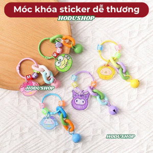 Móc khóa hình động vật siêu dễ thương - Phụ kiện handmade