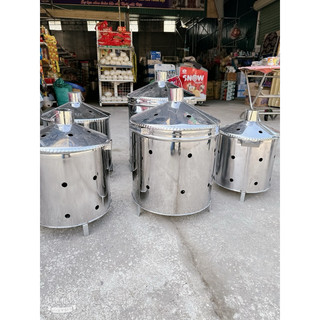 Lò Đốt Vàng Mã Inox 430 Siêu Dày – Có Lỗ Thông Khí – 5 Kích Thước – Bền Đẹp, Không Gỉ
