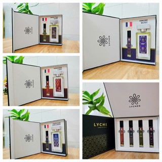 Combo nước hoa Lychee 100ml tặng Kèm chai 12ml mini ,Có 4 hương