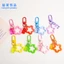 Móc khóa ngôi sao kèm gấu trong suốt siêu đang yêu - Phụ kiện handmade