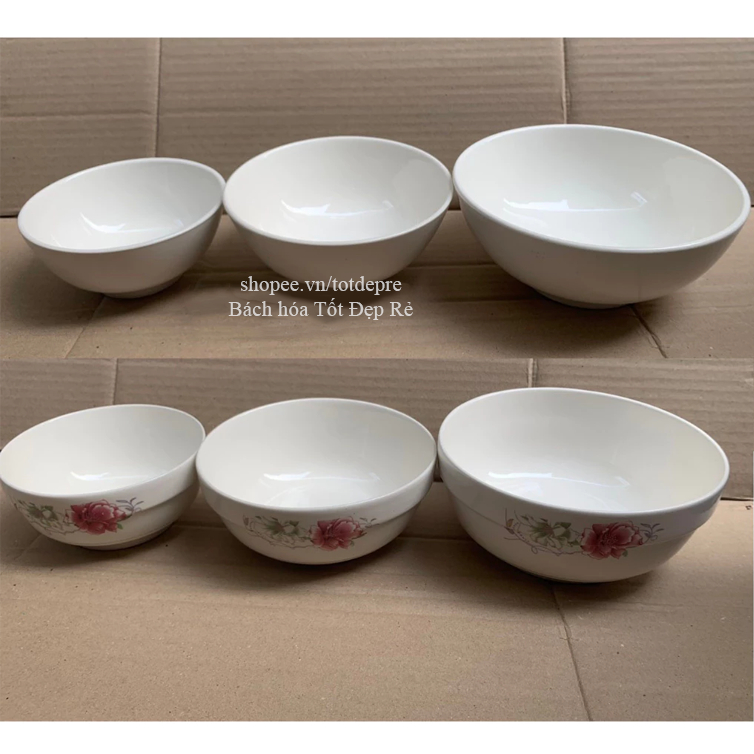 Bát tô sứ loại dày men đẹp giá rẻ dùng ăn cháo bún phở