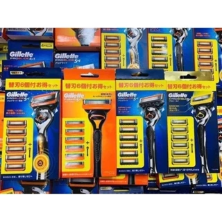 Gillette ProShield 5+1&SkinGuard 替刃6個セット Gillette PRO SHIELD 5+1