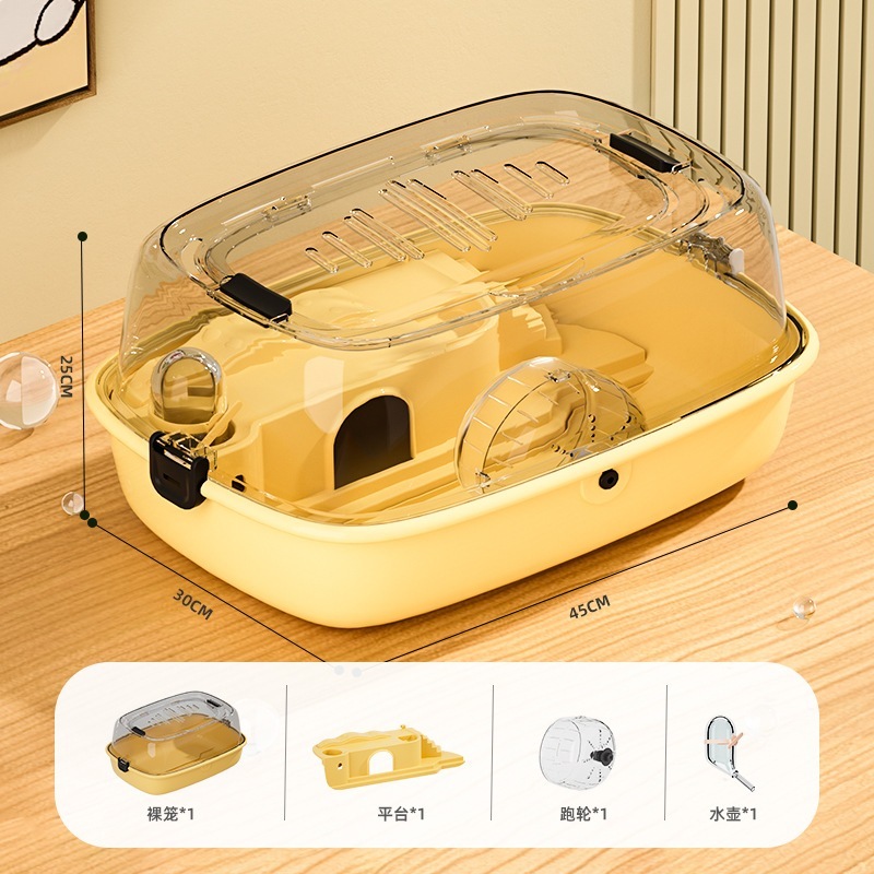 lồng chuột hamster mica/Lồng chuột di động/hộp du lịch/chuồng chồn/Hộp ...