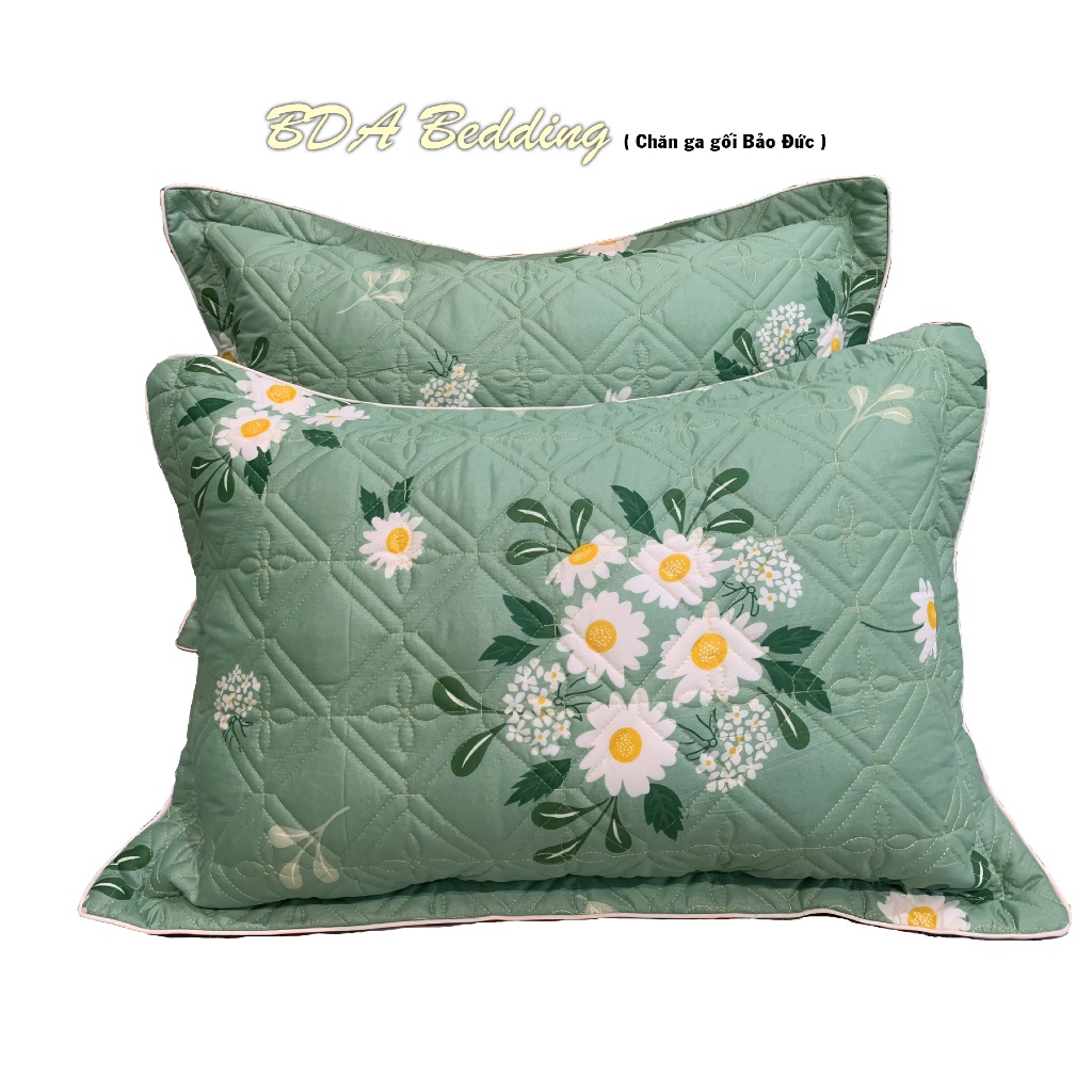 vỏ gối nằm trần bông, dày dặn, bền đẹp, size 45x65cm