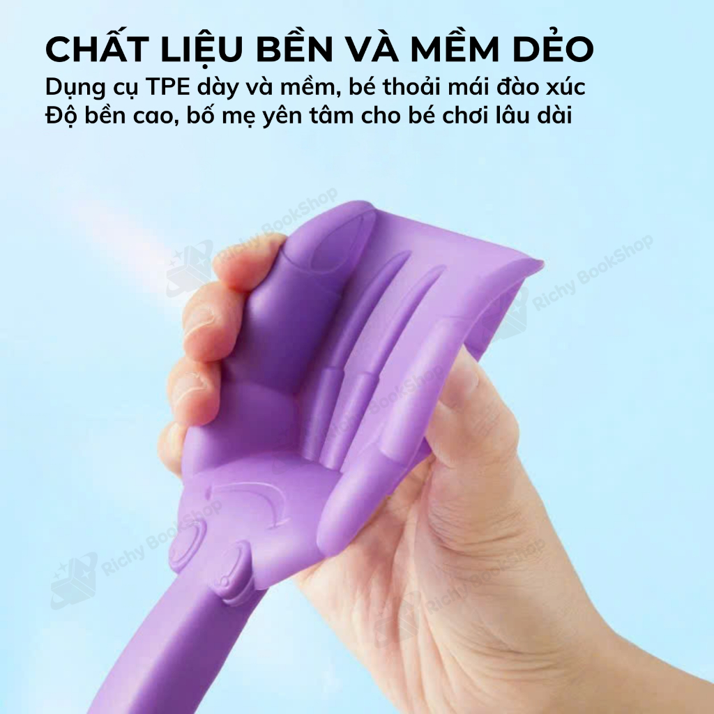 Đồ chơi xúc cát cho bé trai bé gái đi biển Mideer Versatile Beach Play Set Castle of Soldier