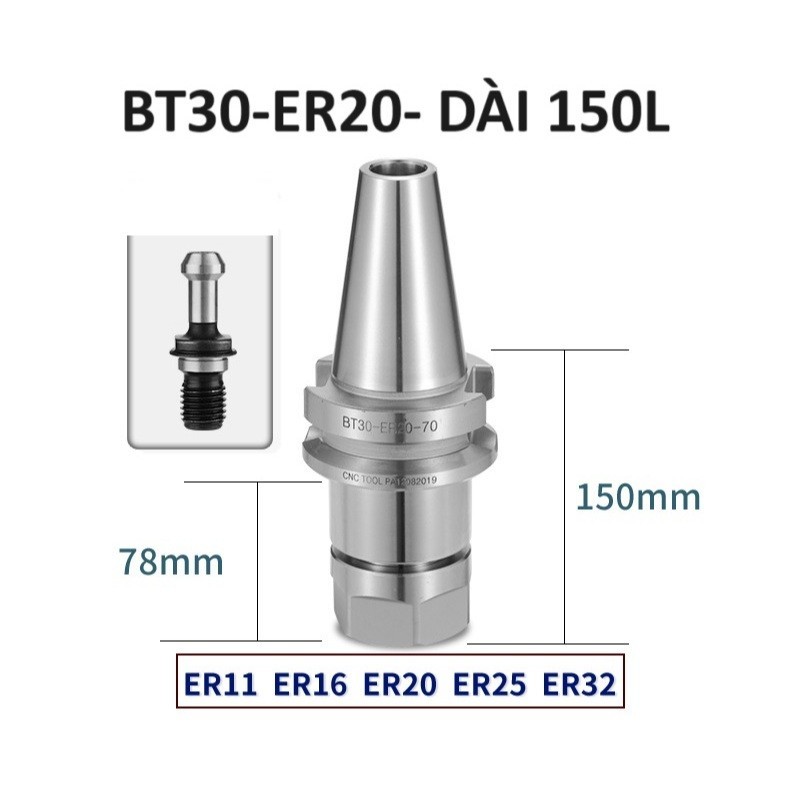 Đuôi chuột lắp BT30-BT40 góc 45-60-90 độ. Chất liệu thép hợp kim giá rẻ
