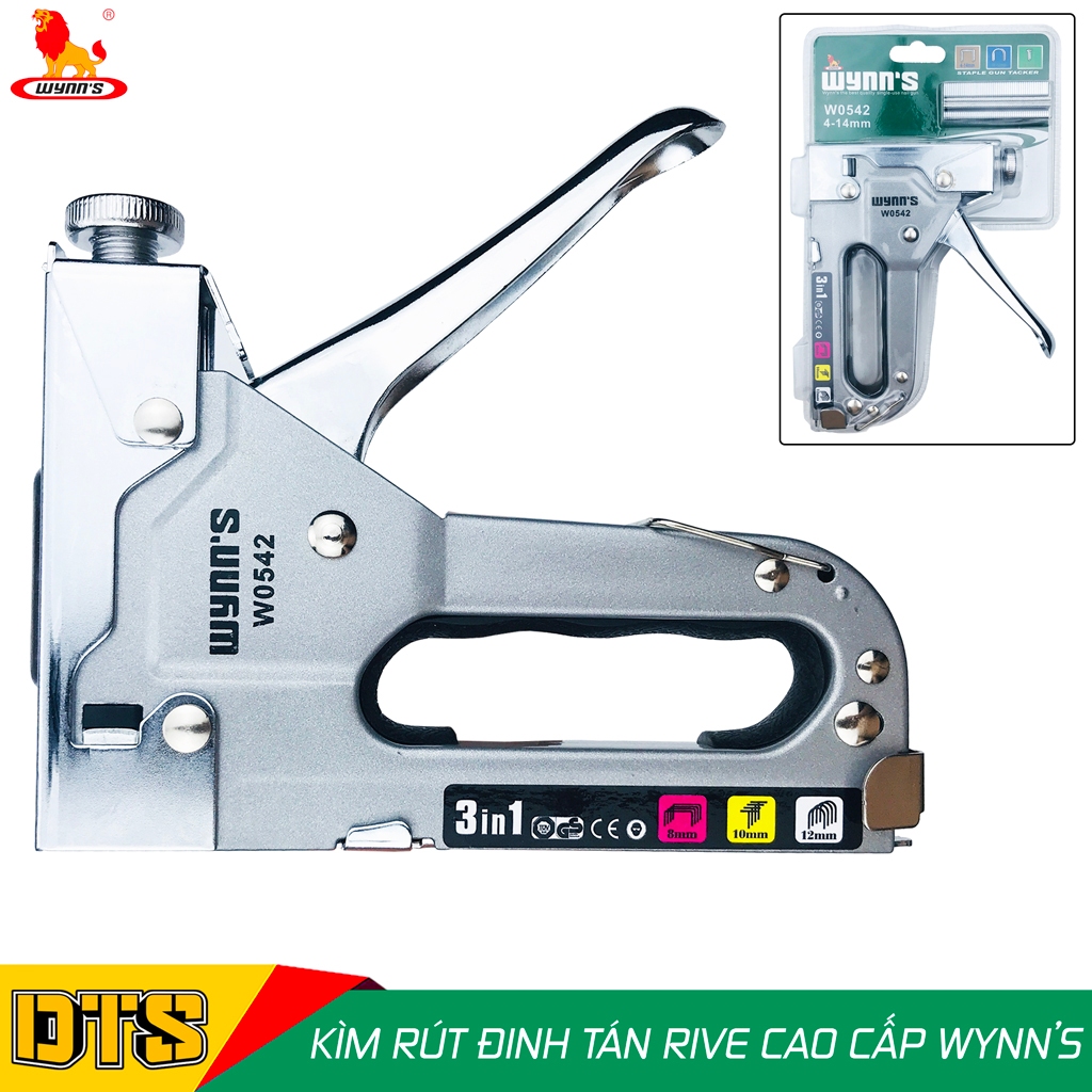 Dụng cụ bắn ghim đa năng, Kìm bắn đinh ghim cầm tay 3 trong 1 WYNN'S có ...