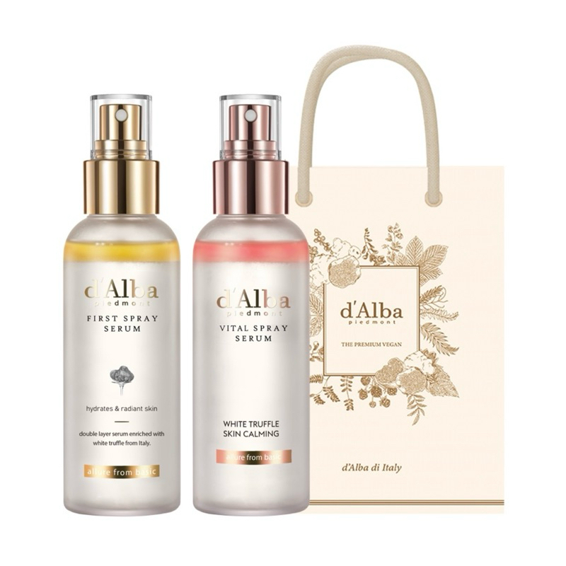 Xịt Dưỡng da dalba White Truffle + Vital Spray Serum 100ml – Tặng kèm Gift Bag sang trọng