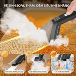 (TẶNG Nước lau bếp) Máy giặt sofa cầm tay hơi nước nóng DIỆT KHUẨN công suất lớn Beemi, máy giặt đệm, thảm siêu sạch — ảnh 5