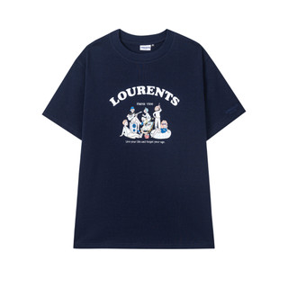Áo thun xanh navy