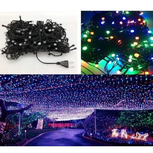 Dây Led Bộ Dài 40M Nháy Kim Cương, Trang Trí Cây Cảnh Sân Chà Có Chống Nước Siêu Bền