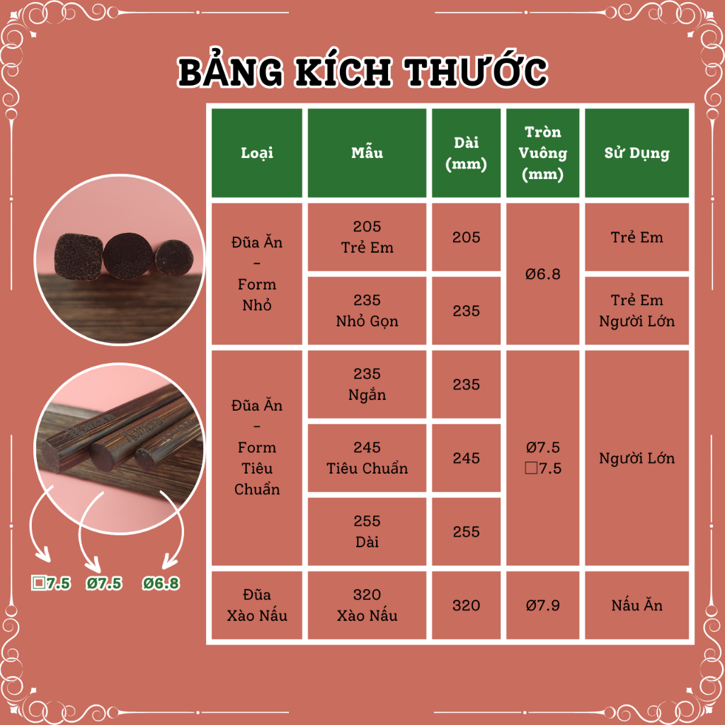 [Miễn Phí Khắc Theo Yêu Cầu] [Vỉ 5 Đôi] Đũa Buông Hàm Tân KOMORA, Không Ẩm Mốc An, Toàn Sức Khỏe