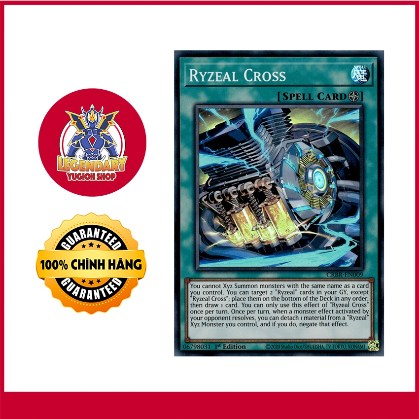 [Thẻ Bài Yugioh Chính Hãng] Ryzeal Cross | Shopee Việt Nam