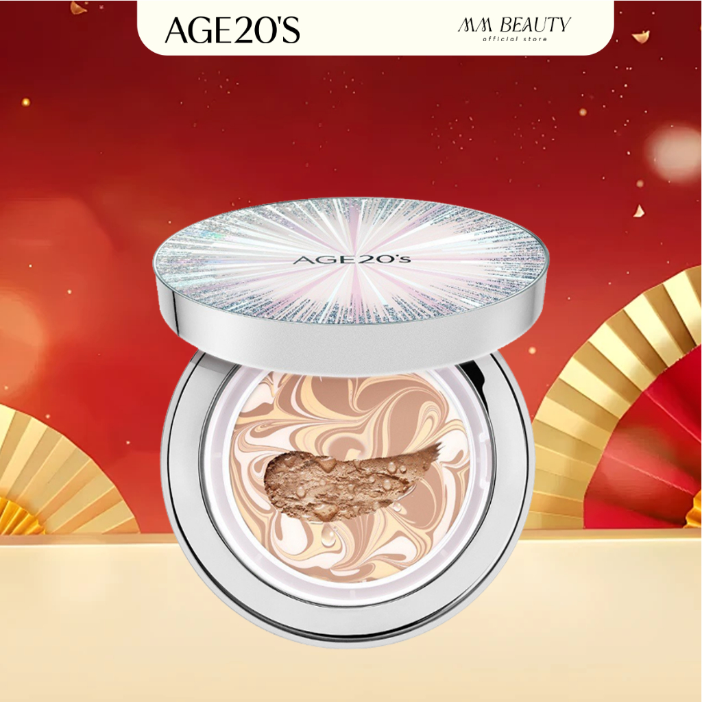 Ảnh Phấn Tươi Dưỡng Trắng AGE20's ESSENCE COVER PACT ORIGINAL EX INTENSE COVER SPF50+PA++++ 2