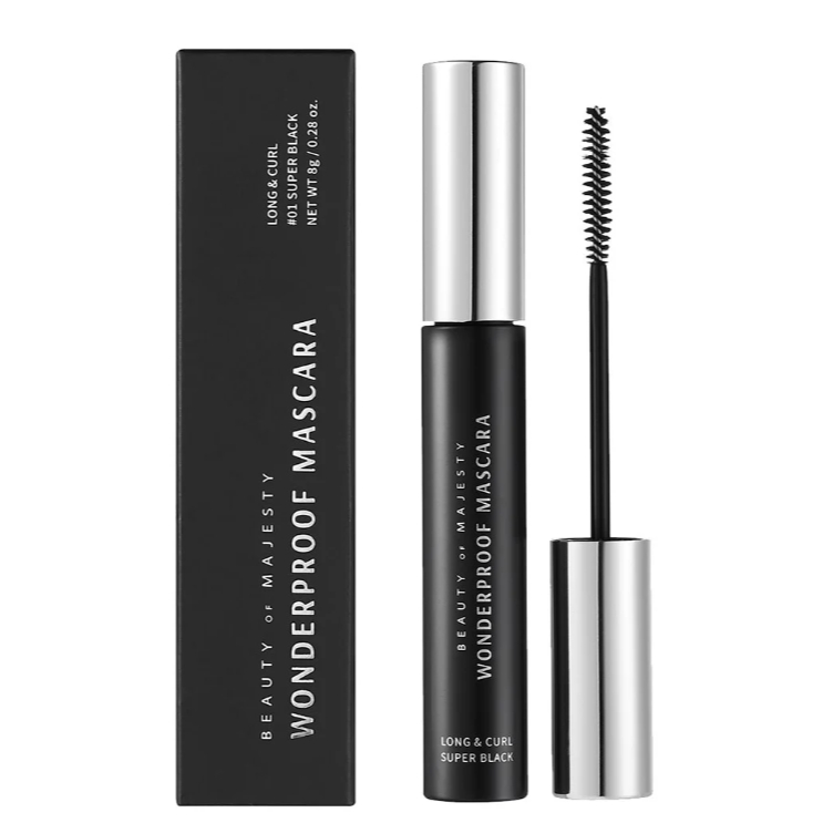 Ảnh Mascara Dày Mi & Cong Tự Nhiên Lâu Trôi Chống Nước BOM 8g 1